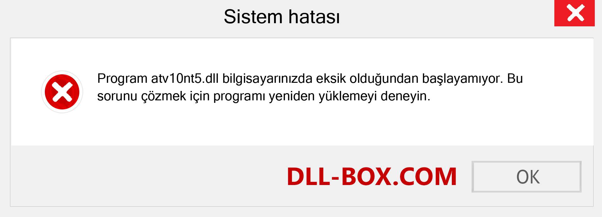 atv10nt5.dll dosyası eksik mi? Windows 7, 8, 10 için İndirin - Windows'ta atv10nt5 dll Eksik Hatasını Düzeltin, fotoğraflar, resimler